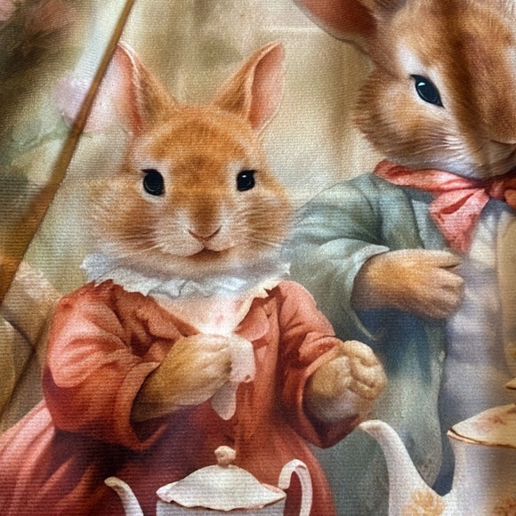 NEW Beatrix Potter Peter rabbit inspired tea party throw pillow covers nursery - Picture 7 of 13